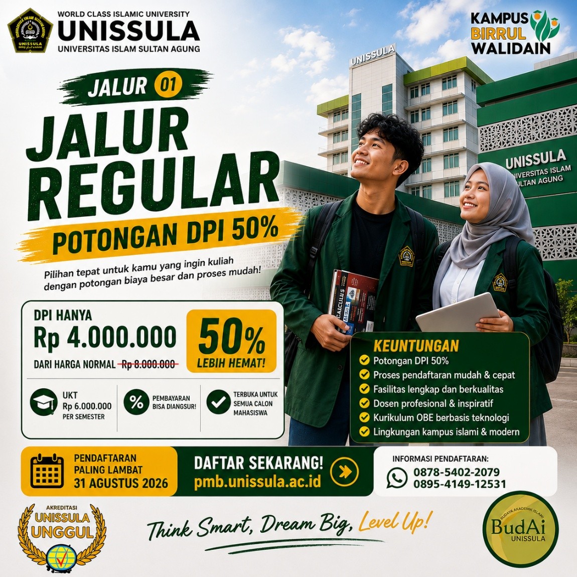 Poster Jalur Regular PMAT UNISSULA